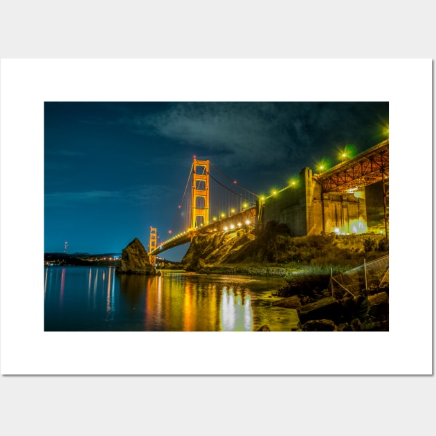 San Francisco Bridge Golden Gate Wall Art by Wessystore